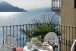 Terrazza con vista sul lago di Villa Rivetta